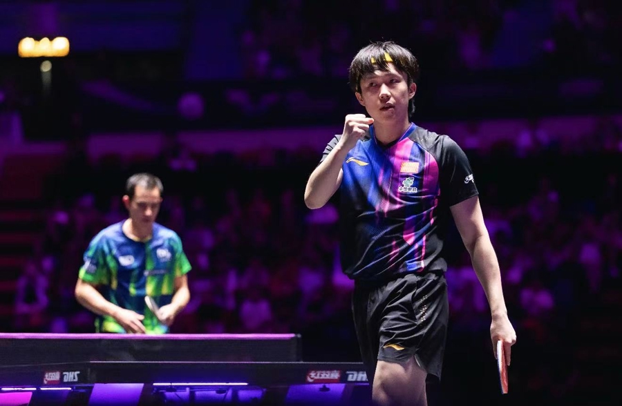 王楚钦分享, 一点不能放 王楚钦分享, 一点不能放